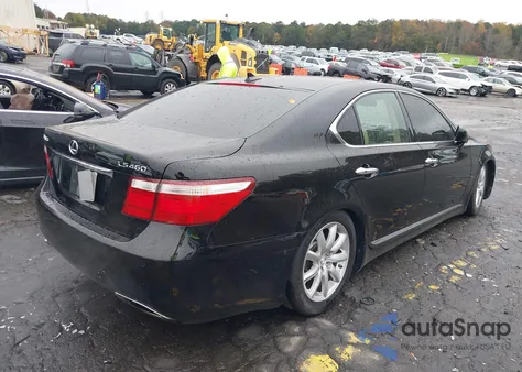 2007 Lexus Ls 460 из США, поврежденный, VIN JTHBL46F175023561